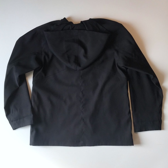 Jones NY lightweight lined jacket with hood, black - Picture 8 of 10